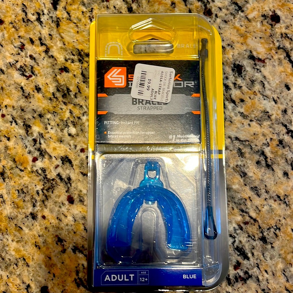 Shock Doctor Braces Mouthguard brand new in box, never opened.